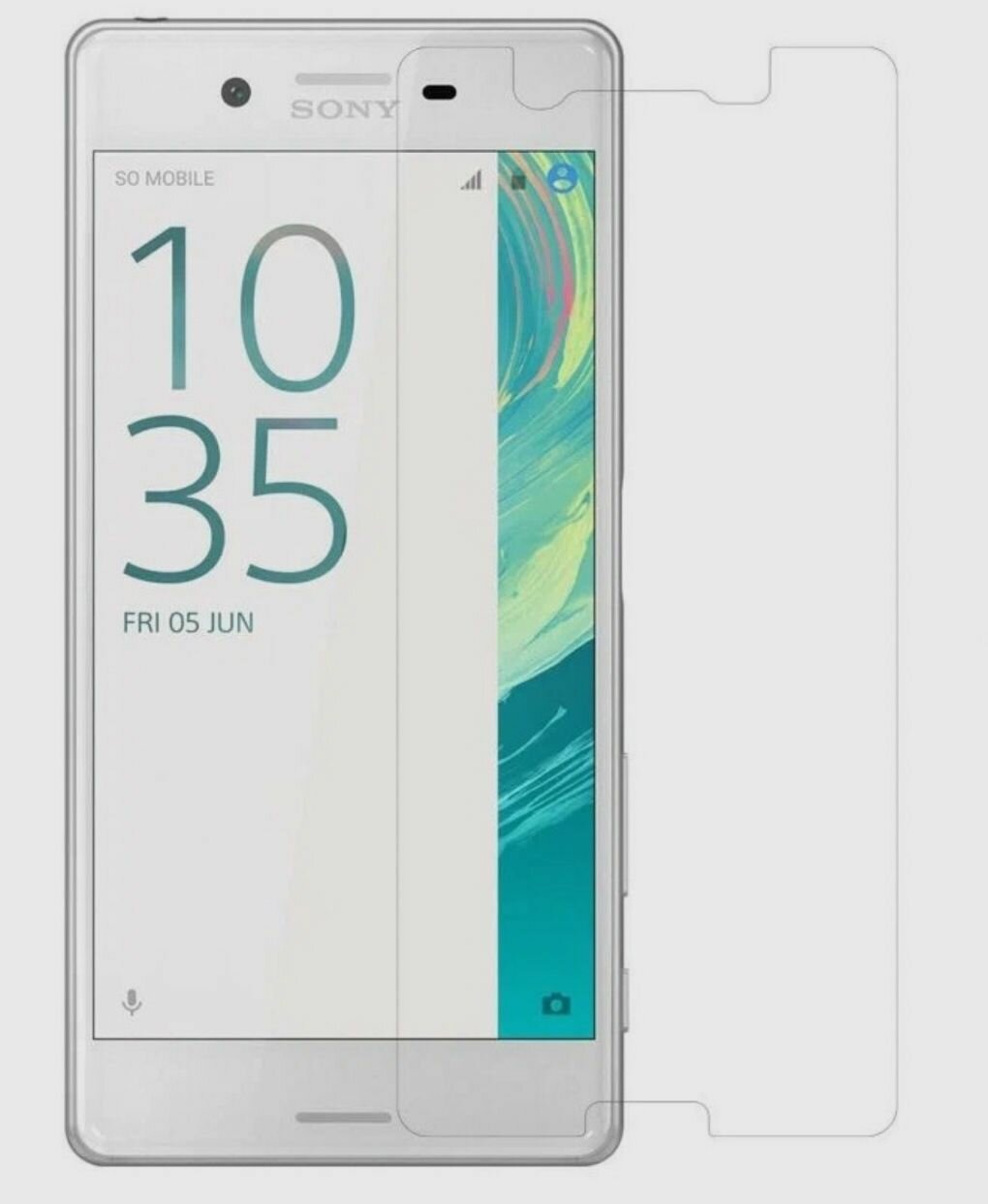 Защитное стекло для Sony Xperia XZ / XZ dual на экран, прозрачное, сони икспериа
