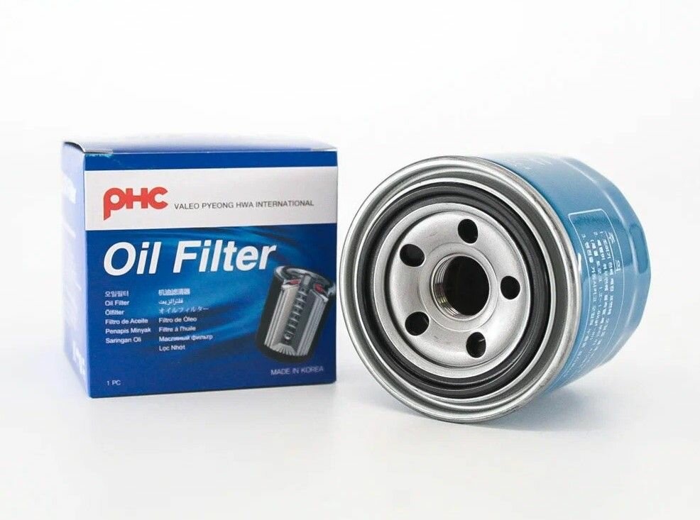 Фильтр масляный для автомобилей Kia и Hyundai арт. FO1067 Valeo PHC (Корея) 26300-35054