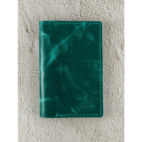 Обложка для паспорта Custopelle, бирюзовый, зеленый