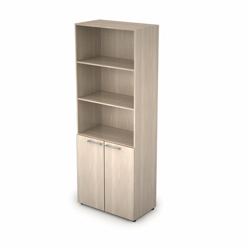 Шкаф для документов высокий широкий низкие двери Taim-Max Alsav 4Ш.005.2 Шамони светлый 798*446*2112