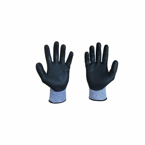 Перчатки защитные Scaffa DY1350FRB-B, от порезов с нитриловым покрытием (18 петель, 13 класс, размер 11 (XXL))