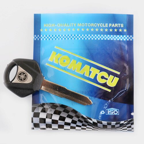 Ключ замка зажигания (заготовка) Yamaha (черный) 