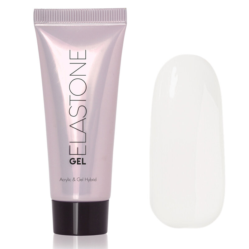 Гибрид акрила и геля №3937 для наращивания ELASTONE GEL 18 мл прозрачный Runail