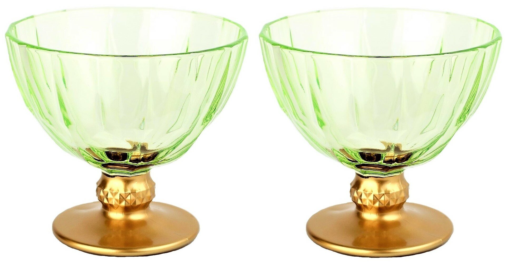 Набор креманок 2шт 260мл h-9,9см/d-11,5см