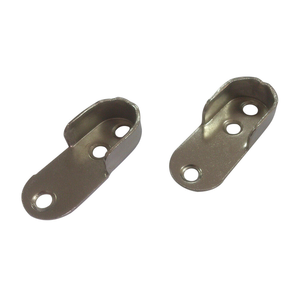 фото Штангодержатель для овальной трубы 30х15 мм хром 2 шт