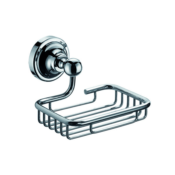 фото ELGHANSA Мыльница мет. решётка настенная. Хром CARRINGTON CRG-455