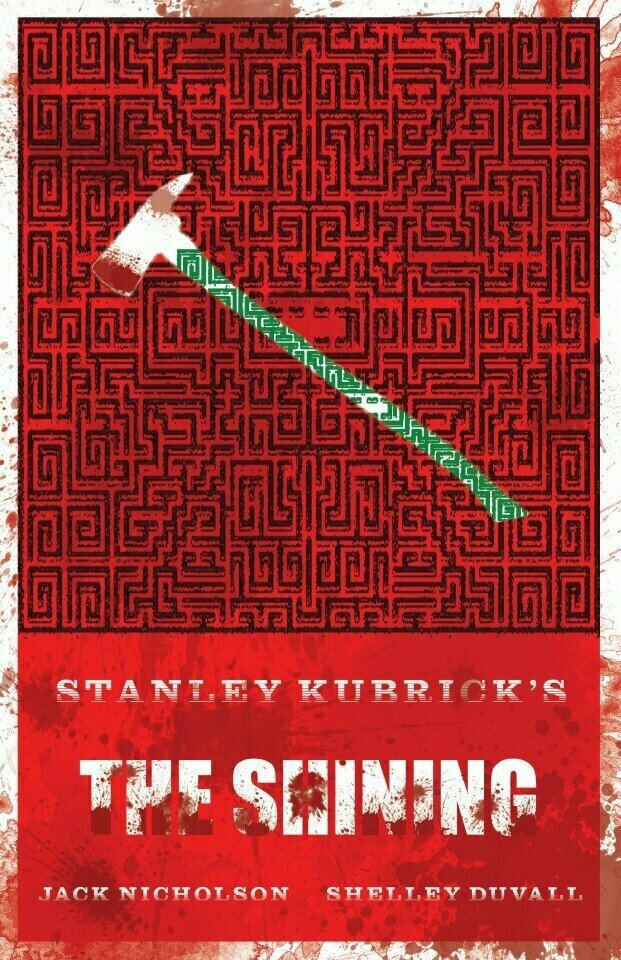 Плакат, постер на бумаге The Shining/Сияние. Размер 21 х 30 см