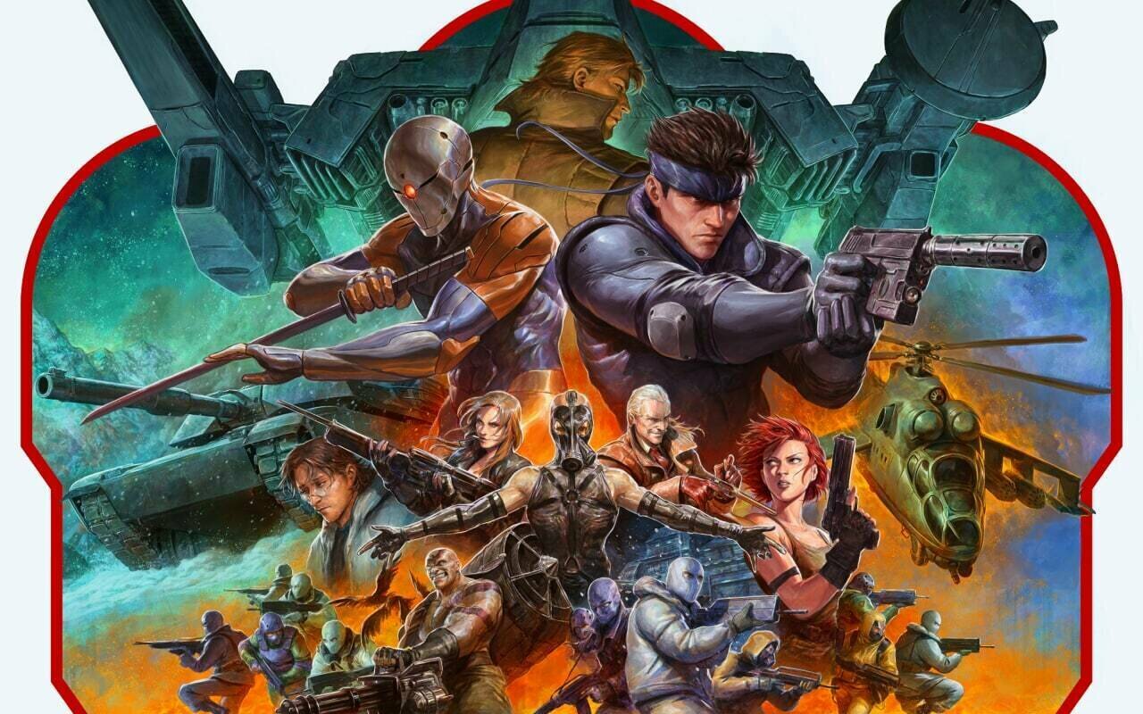Плакат постер на бумаге Metal Gear Solid. Размер 21 х 30 см