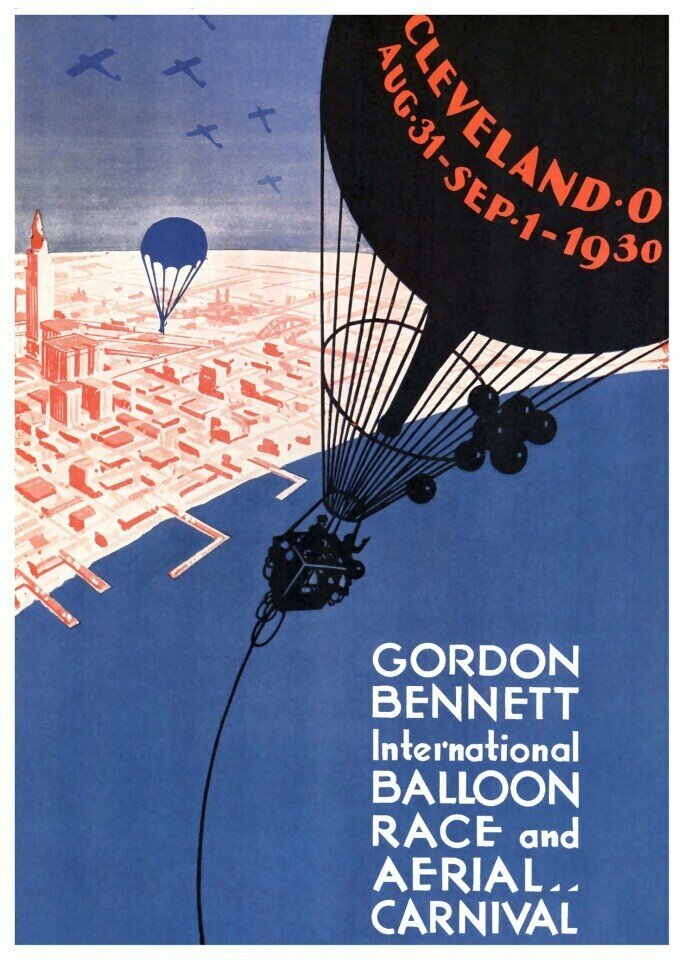 Плакат постер на бумаге Balloon/Воздушный шар. Размер 42 х 60 см