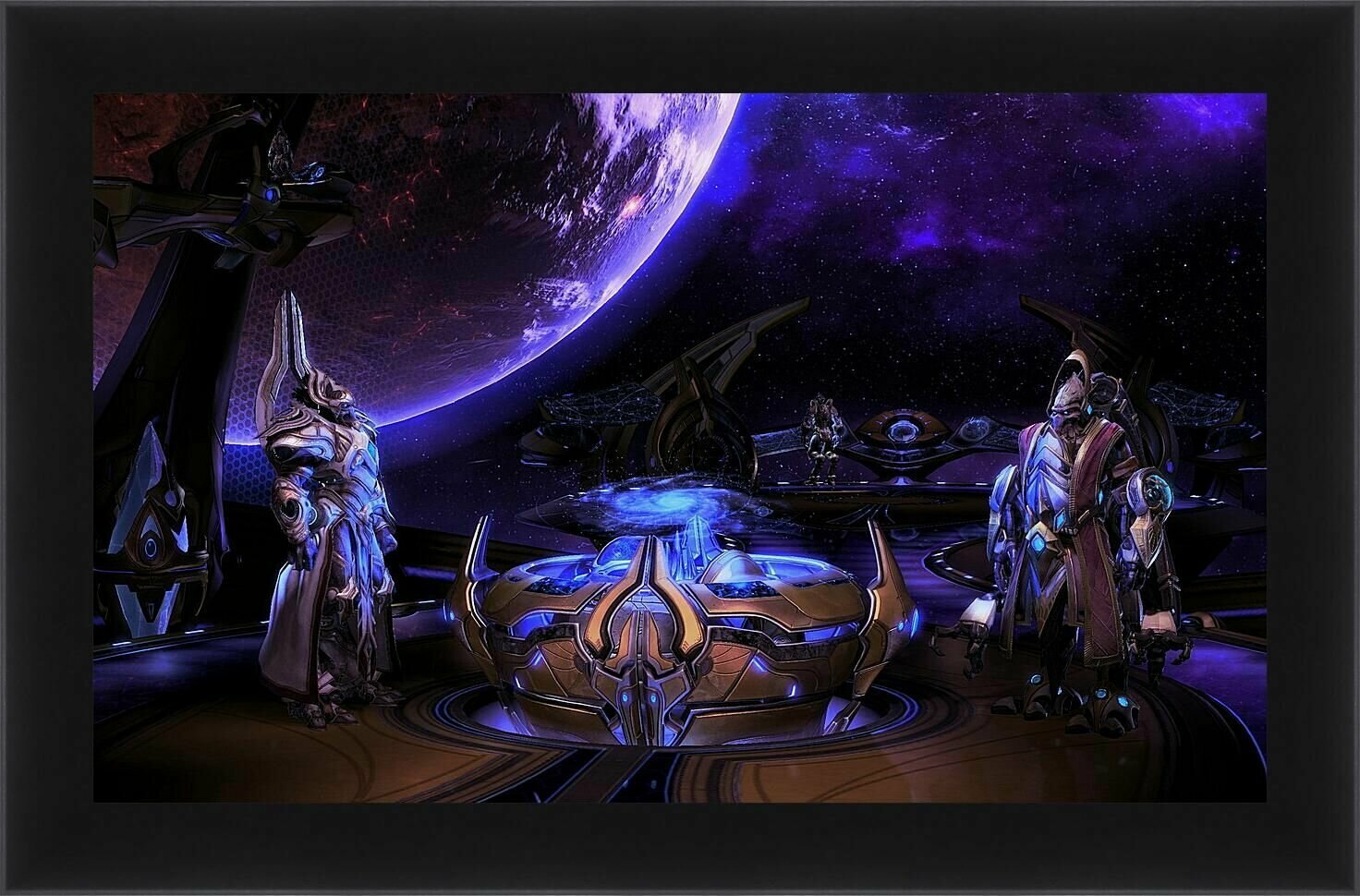 Плакат, постер на бумаге StarCraft II: Legacy Of The Void. Размер 21 х 30 см