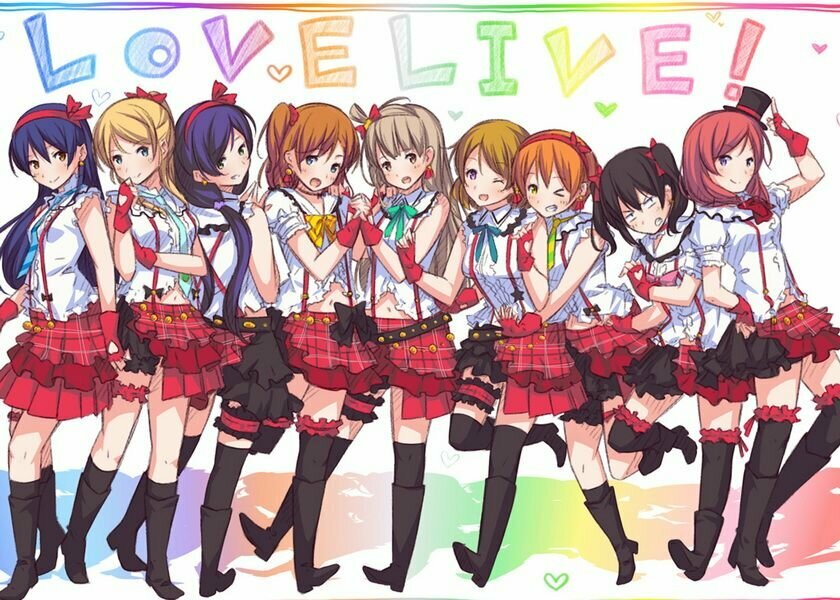 Плакат постер на холсте Love Live. Живая любовь. Размер 21 х 30 см