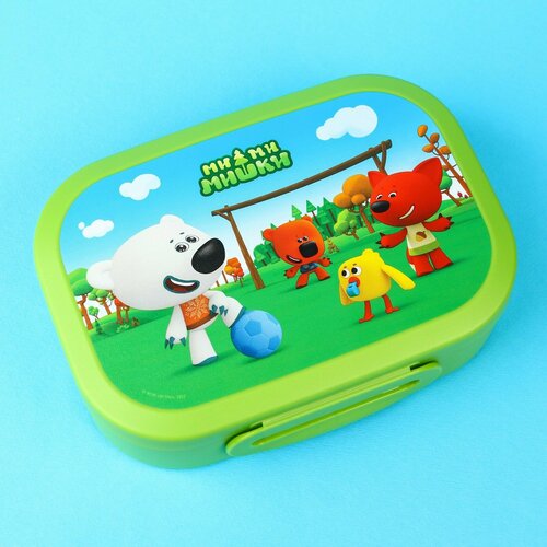 Ланч-бокс детский Ми-Ми-Мишки 980 мл цвет зеленый 400₽