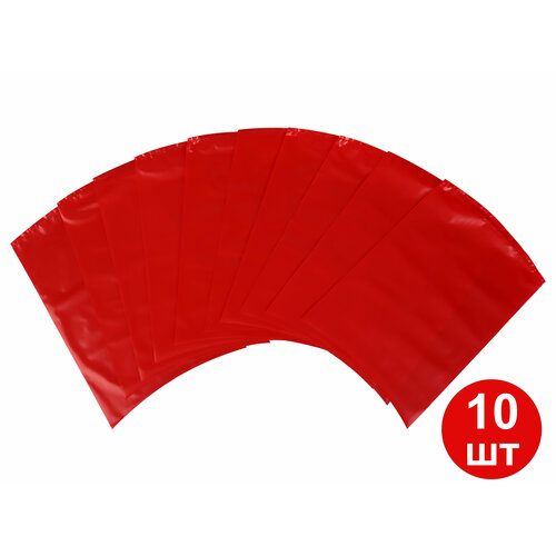Пакет для созревания и хранения сыра термоусадочный 180х250 мм, цвет красный, прямоугольный, упаковка 10 шт.