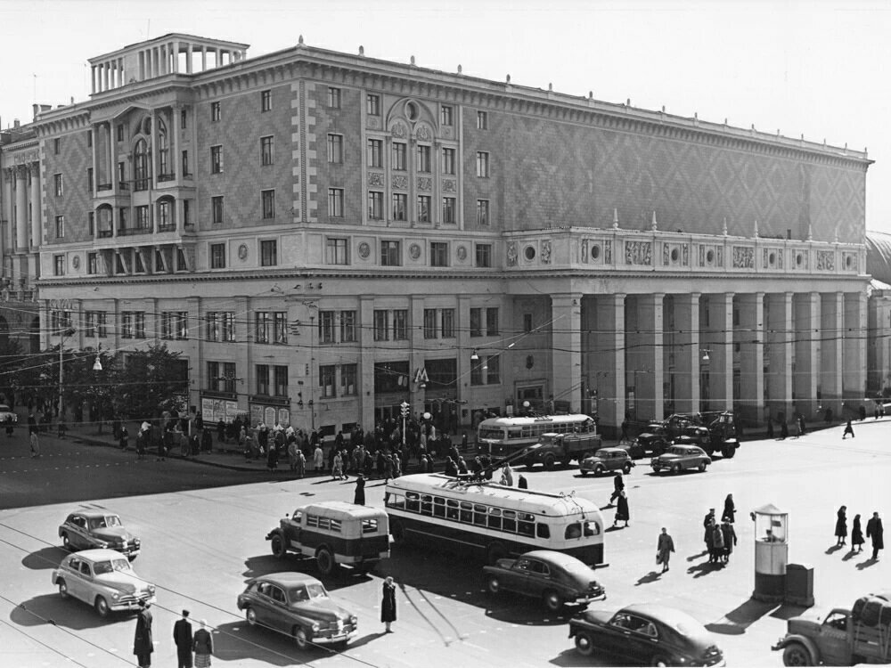 Плакат, постер на бумаге Vintage Moscow/Старая Москва/Ретро/винтажный/ретро. Размер 60 на 84 см