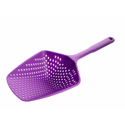 Ложка-дуршлаг для сырного зерна фиолетовая 581₽