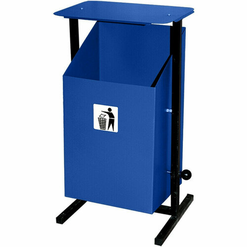 Урна уличная Уралочка Урна стальная 24л Уралочка 2 с крышкой