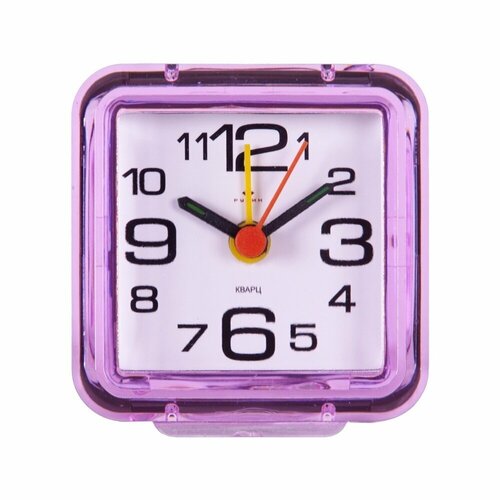 Будильник кварцевый 21 век корпус розовый Классика В1-004 401₽