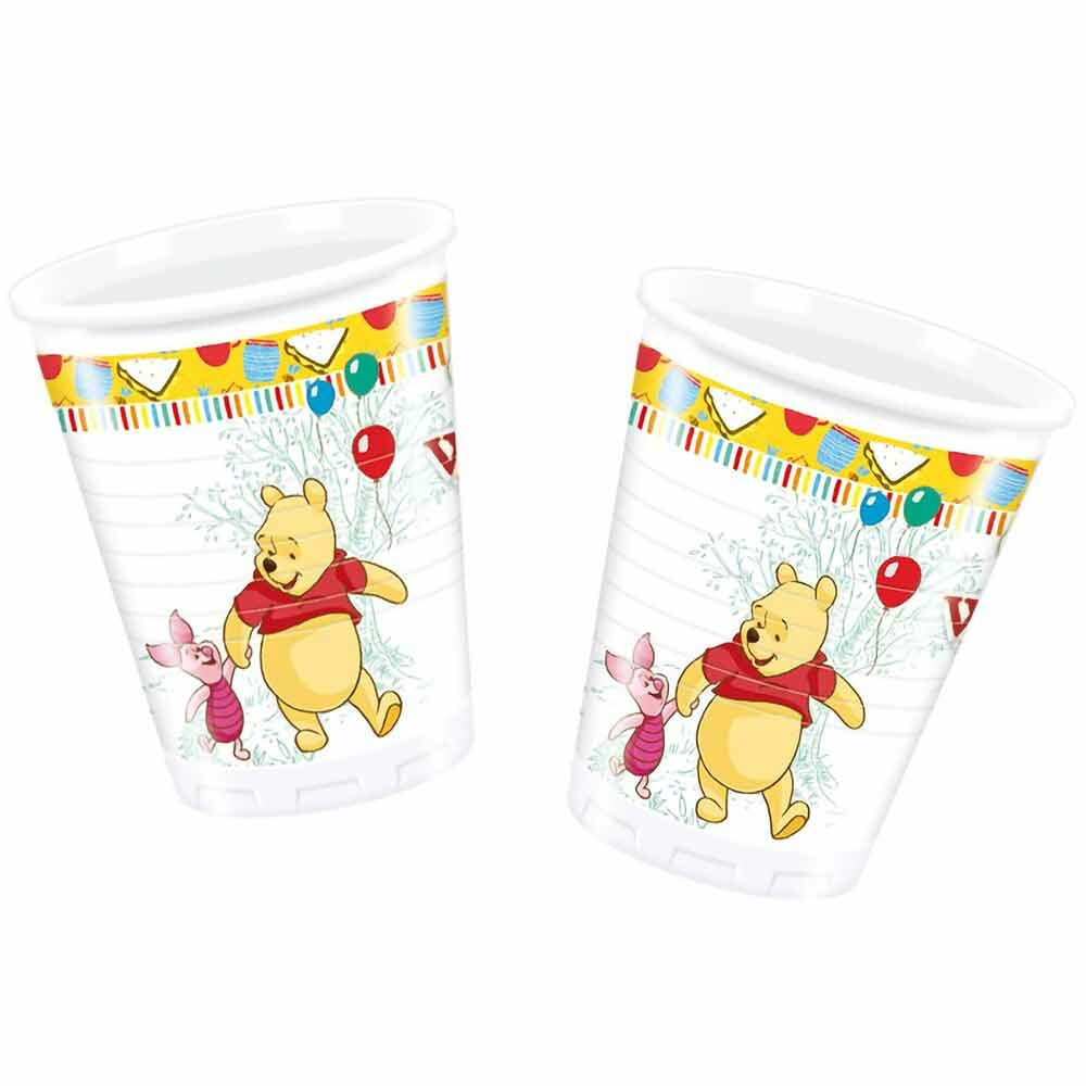фото Procos S.A. Стаканы пластиковые "Винни-Пух и Пятачок"