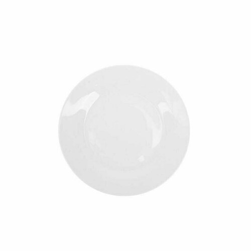 Тарелка фарфоровая Collage диаметр 15 см белая фк861, 1596116