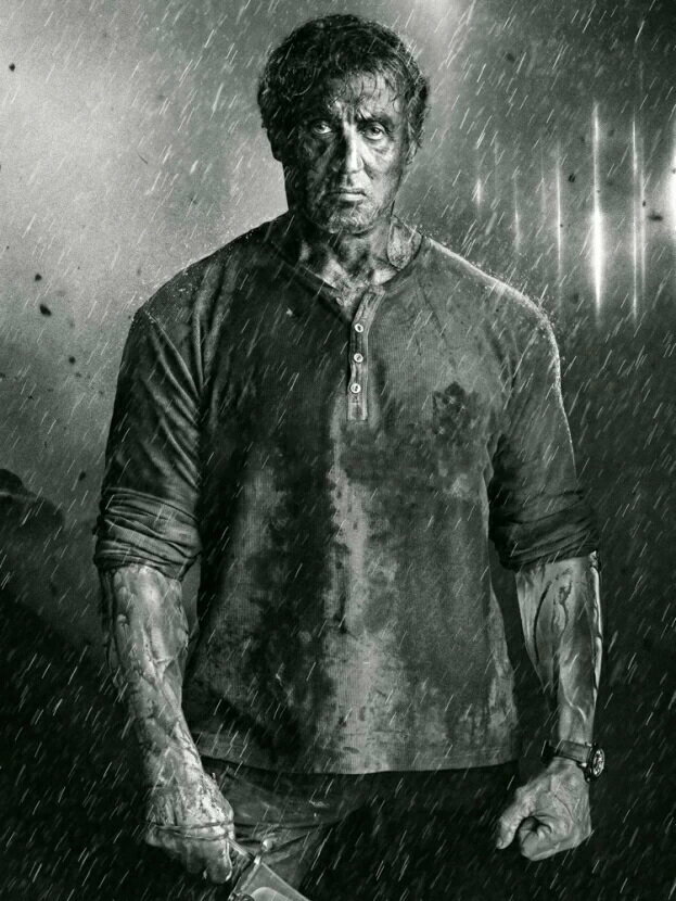 Плакат, постер на бумаге Сильвестр Сталлоне, Sylvester Stallone/черно-белый. Размер 21 х 30 см