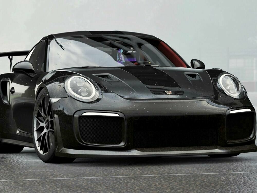 Плакат постер на бумаге Porsche 911 GT2 RS Порш 911. Размер 30 х 42 см