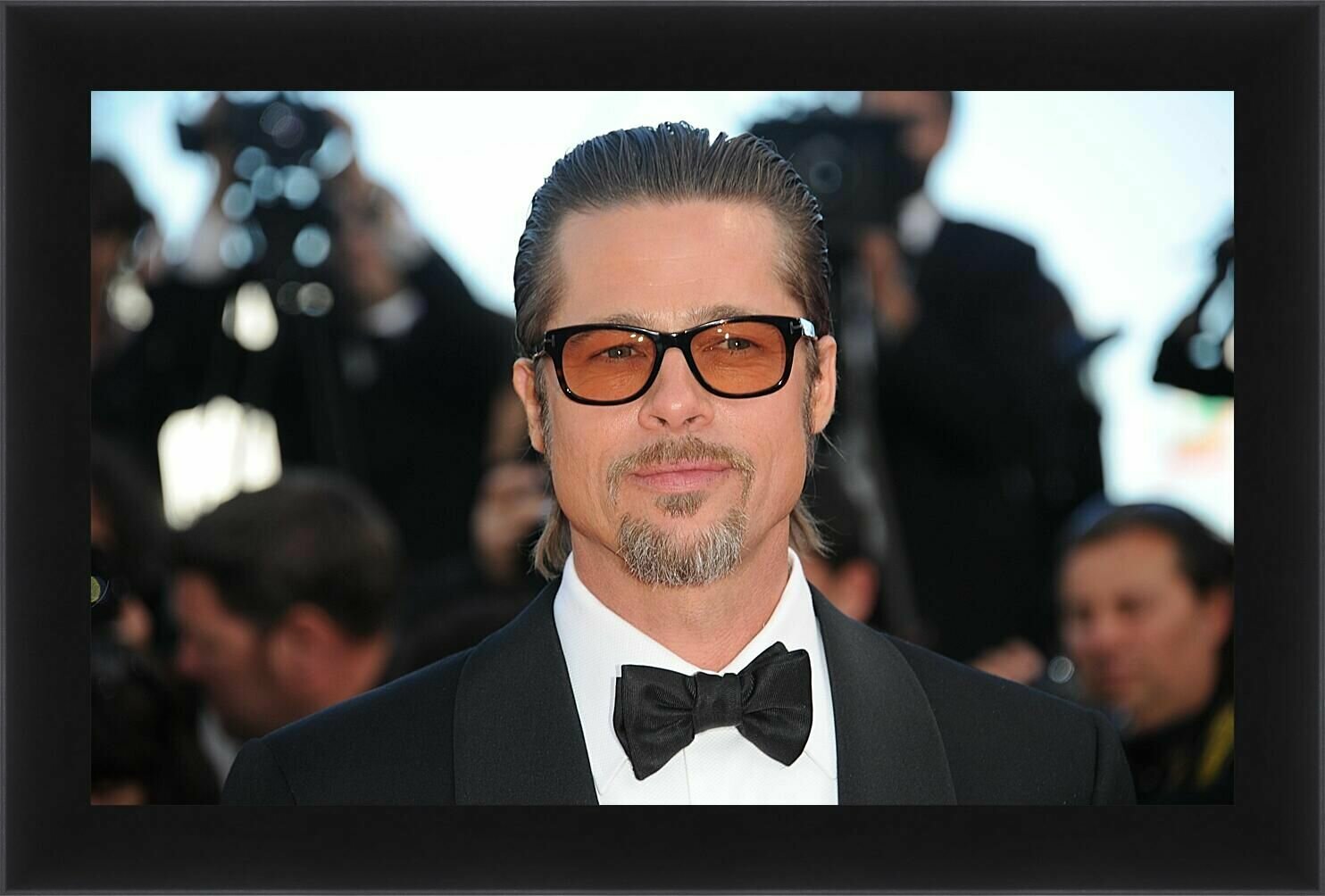 Плакат постер на бумаге Брэд Питт. Brad Pitt. Размер 21 х 30 см