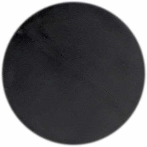 Ковер полиэстер Bingo круглый 80 см цвет темно-серый 3965₽