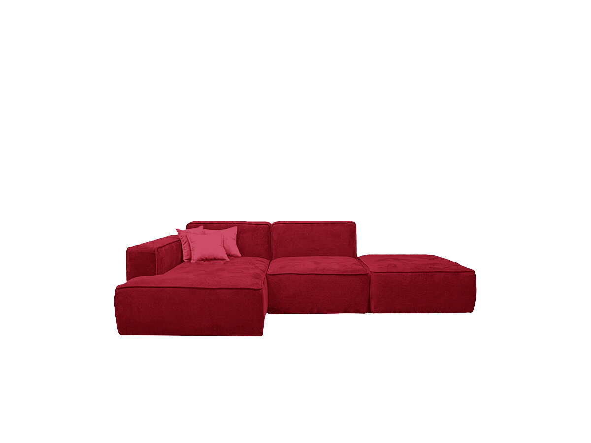 Модульный диван "Робин" с оттоманкой 330x180x80 "нэндо" Velutto 38