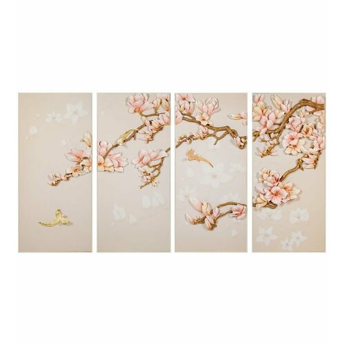 ART-310 Полиптих «Саккура в цвету»