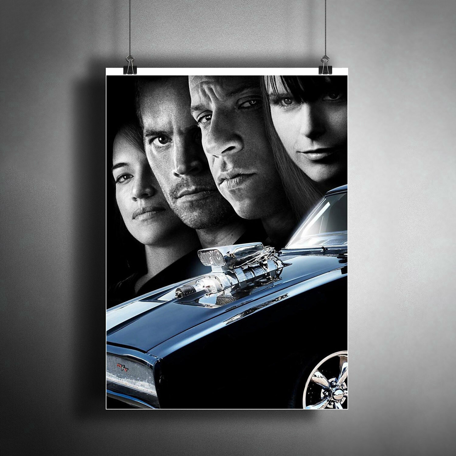 Постер для интерьера: Форсаж. (Fast&Furious)/ A3(297x420 мм)