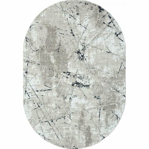 Ковер GL039D - BROWN / BROWN - Овал - коллекция NENSI 0.78x1.50