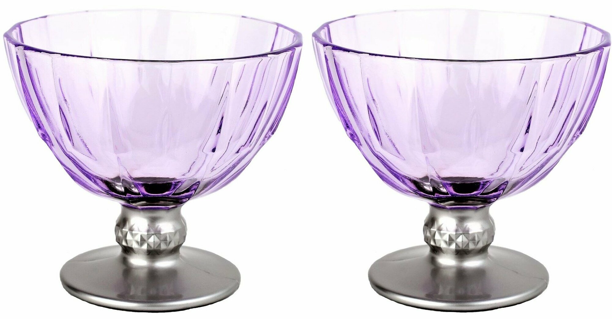 Набор креманок 2шт 260мл h-9,9см/d-11,5см