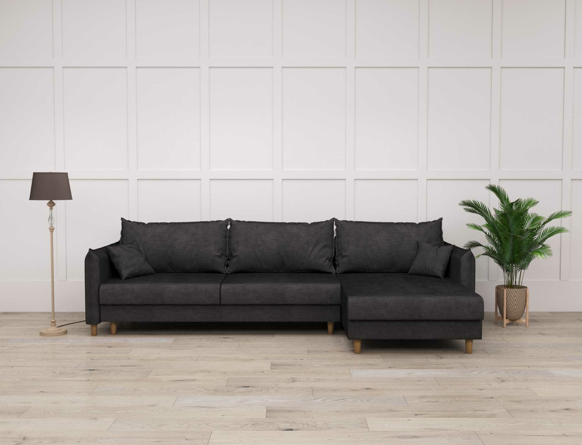 фото Диван нэндо "Цезарь" с оттоманкой Teddy 021 315x170x92