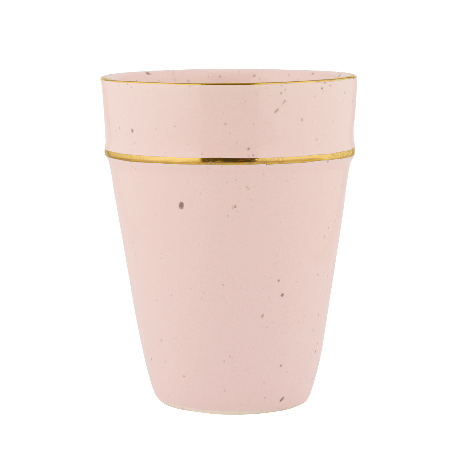 фото Чашка pale pink с золотой каймой