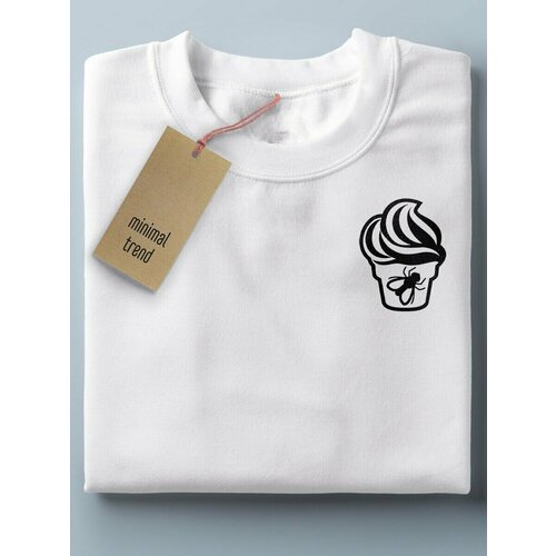 фото Футболка, размер m, белый нет бренда