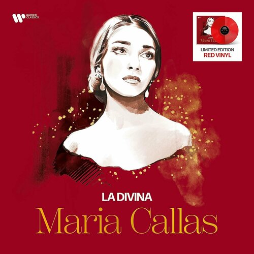 maria callas la divina coloured lp 2023 red виниловая пластинка Callas Maria Виниловая пластинка Callas Maria La Divina - Red