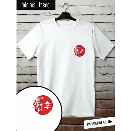 фото Футболка, размер m, белый нет бренда