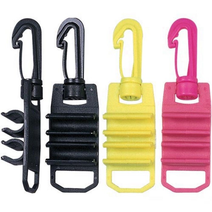 Держатель шланга, 2 бороздки, розовый — фото 1