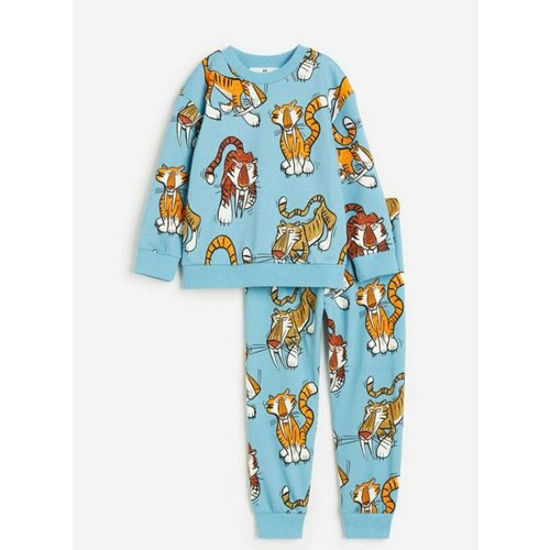 Комплект одежды H&M, размер 110 (4-5 лет), коричневый, белый