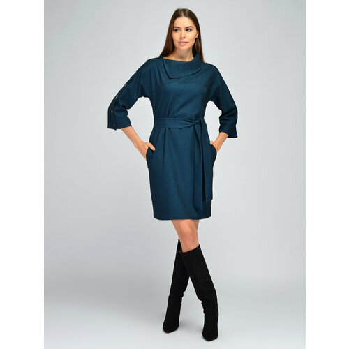 фото Платье viserdi, размер 44, синий