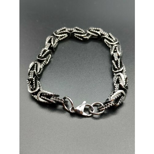 фото Славянский оберег, браслет reni, 1 шт., размер 23 см, размер one size, диаметр 7 см, коричневый, серый reniva