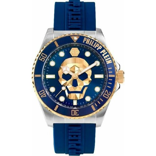 фото Наручные часы philipp plein pwoaa0222, черный, серебряный