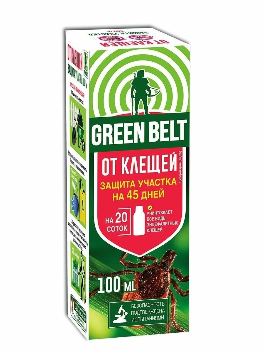 Green Belt Средство от энцефалитных клещей 100 мл
