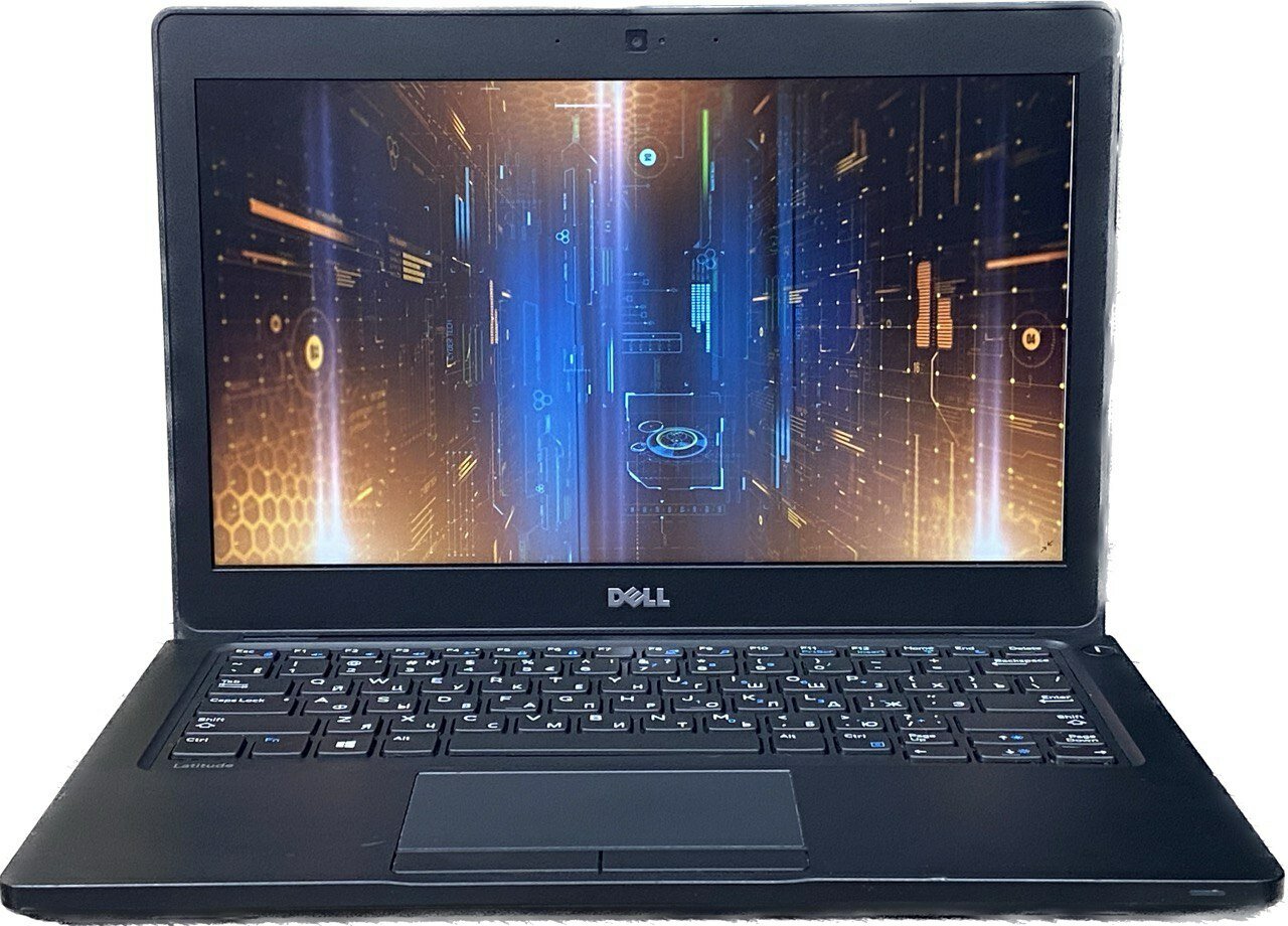 12.5" Уценённый ноутбук Dell Latitude E5280 (1366x768, Intel Core i5-7300U, RAM 8ГБ, SSD 256ГБ, Intel HD Graphics 620, Win 10 Pro)