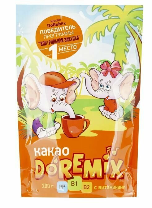 DoReMix Какао гранулированное, 200 г, 6 уп - фотография № 2