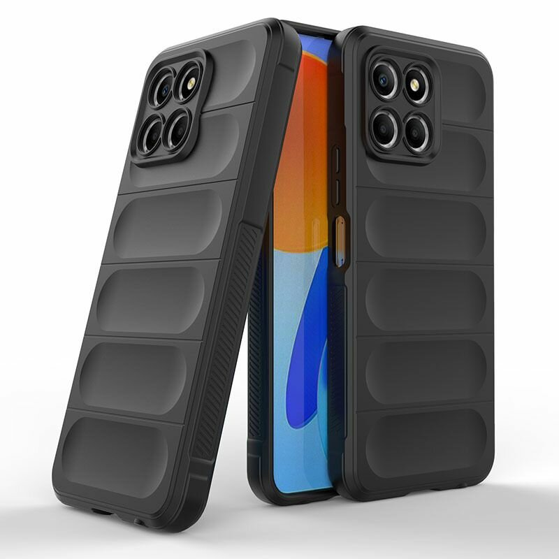 Противоударный чехол Flexible Case для Honor X8 черный