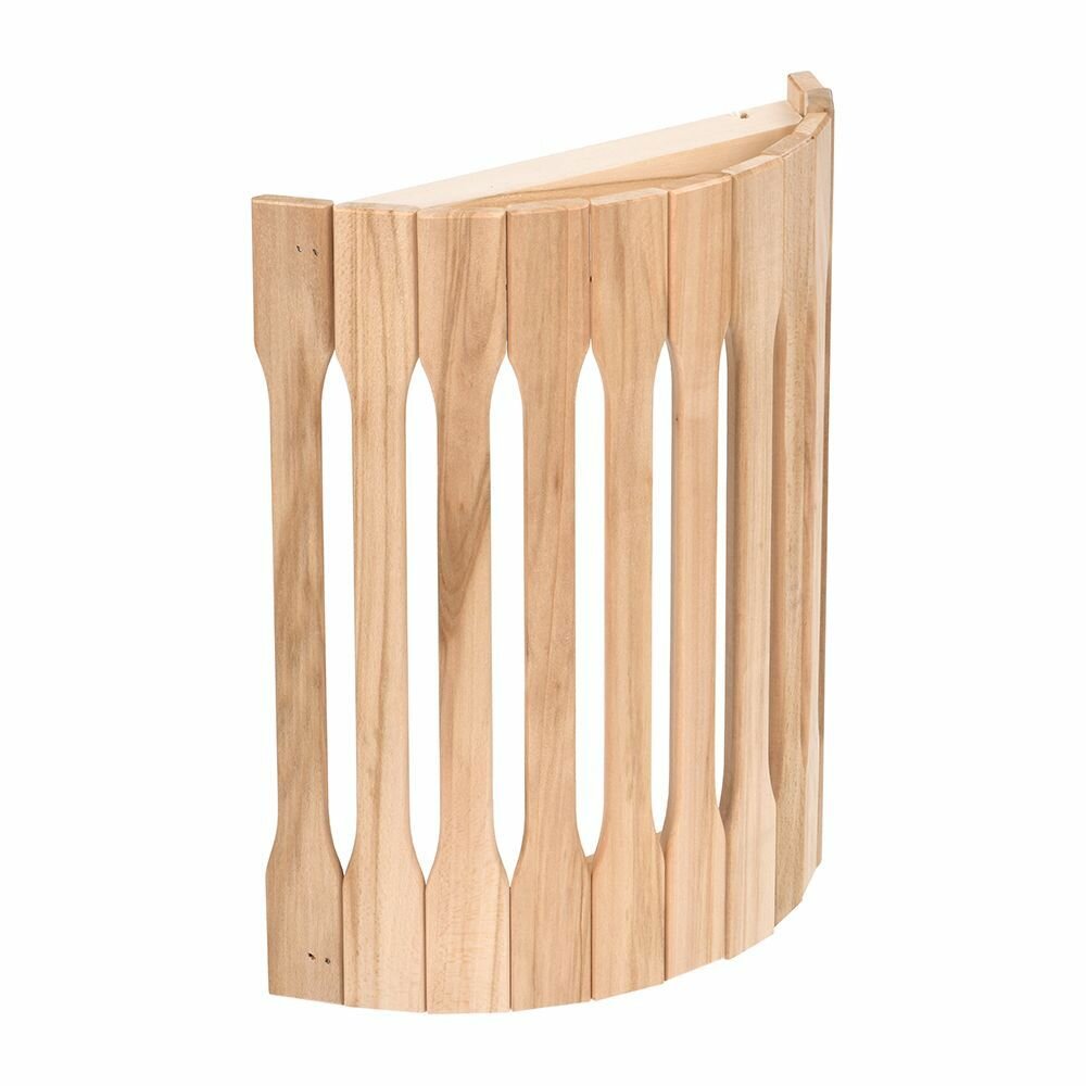 Абажур угловой настенный 31х10х27 см, липа Hot Pot, дерево липа — фото 1