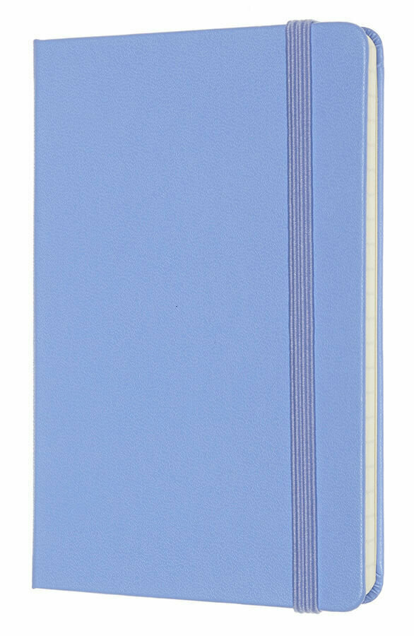 Блокнот Moleskine CLASSIC Pocket 90x140мм 192стр. линейка твердая обложка голубая гортензия - фото №11
