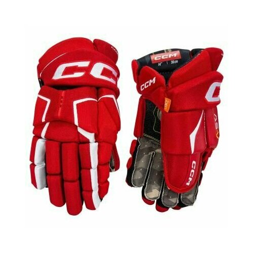 фото Перчатки ccm tacks as-v sr (red/wht 13")