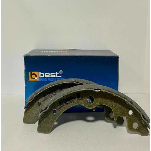 Колодка ОКА-1111 задняя барабанного тормоза BEST 645₽